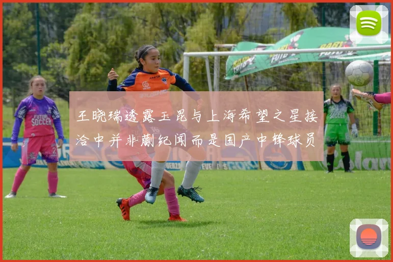 王晓瑞透露玉昆与上海希望之星接洽中并非蒯纪闻而是国产中锋球员